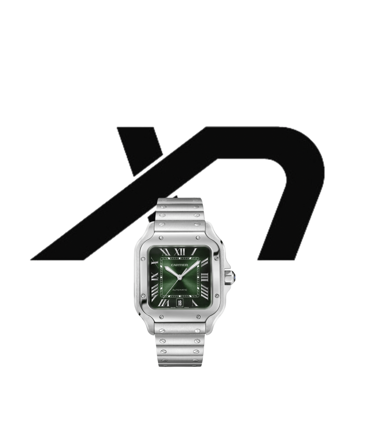 CARTIER SANTOS L GREEN 40 mm